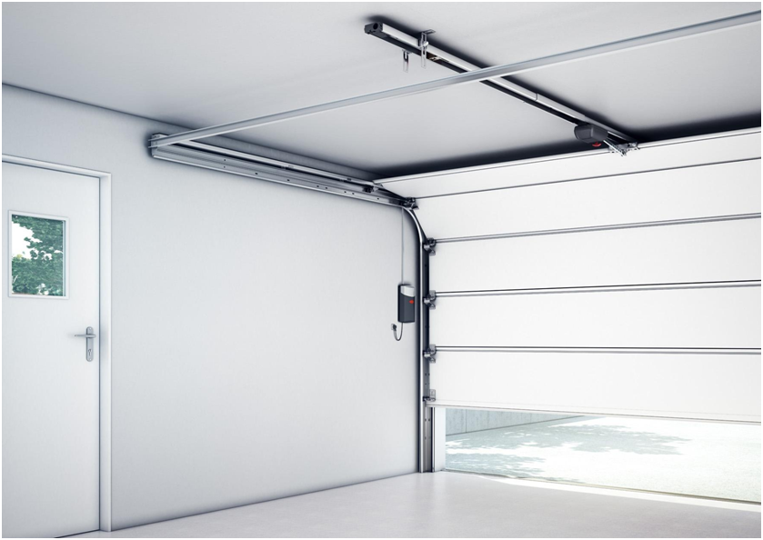 Установка секционных ворот своими руками